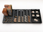 Modular Coin Hunting Workstation Organizer   Coin Sorter Crimper Flip Tray Mods