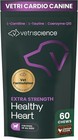 Extra Strength Healthy Heart Chews For Dogs  Chicken  60 Count