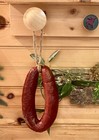 Realistic Fake Faux Food Meat Salami Sausage Ring Deli Butcher Display Prop