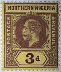 Travelstamps  Northern Nigeria Stamps Sg 43 - 3d  Mint Mogh
