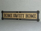 Rustic Home Sweet Home Wood Sign Plaque Hanging Wall Art Celtic Knot Letters