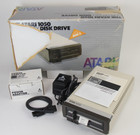 Atari 1050 Disk Drive W dos 3 Disk  Cable  Power Supply  Box  Powers On Untested