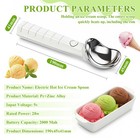 Electric Heated Ice Cream Scoop Upgraded Rechargeable Electric Icecream Scoop