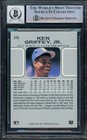 Sale  Ken Griffey Jr  Auto Signed 1990 Leaf Card 245 Mariners Auto Gm 10 Beckett