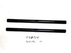 T40714  Teco  1 2 -13 X 8 l   Heat Treated  Clamping Bolts  Black Oxide  2pcs 