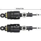 Pair Rear Hydraulic Air Suspension Shock Struts For 2011-2021 Infiniti Qx56 Qx80