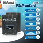 New - Psxmemcard Gen2 Memory Card For Ps1 2 Game Consoles - Very Popular