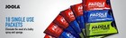 18 Joola Table Tennis Ping Pong Paddle Wipes Individually Wrapped New 
