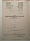 April 19 1953 Special Performance - The Crucible - Maureen Stapleton Program