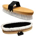 New Patriot Horse Equine Horse Body Brush  Grooming Brush  Wood Handle