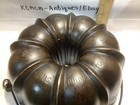 Antique  rare  Griswold Frank Hay   Sons Cast Iron Bundt Pan   Johnstown pa