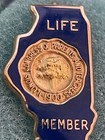10k Illinois State Congress Of Parents   Teachers Life Member Pinback 3 1 Grams