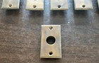 1 Antique Vintage Cast Brass Push Button Doorbell Plate Elevator Door P400 Each