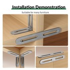 Corner Braces Brackets Right Angle Various Sizes Stainless Steel Brace Bracket