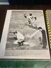 Vintage 9 Pc  Mid Century Sports Collectors Lot - Football Basketball Baseball