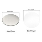 1 95  Blank Button Making  25pcs Round Badge Parts For Button Maker Machine