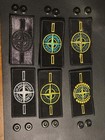 Authnentic Stone Island Classic normal Badge  New Condition 6 Pieces Set