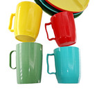 Vintage Gothamware Plastic Picnic Kit Set Of 4 Cups   Plates Read 