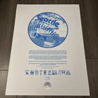Pearl Jam - 2018 Ames Seattle  Poster Signed Numbered