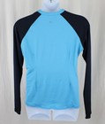 Jofit Women s Navy Blue Colorblock 1 4 Zip Long Sleeve Athletic Golf Top Size Xl