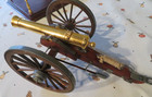 Official Civil War Cannon 1857 Field Gun 1991 Franklin Mint W sponge Rammer