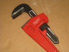 Milwaukee 48-22-7160 60  Steel Pipe Wrench  8  Overbite Jaw  Dual Coil Springs