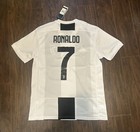 Ronaldo Juventus Jersey 2018 2019 Home Mens Football Shirt Size M Adidas