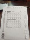 Mccalls Pattern 8114 Tops Lyra  Misses Sizes  Xsm Sm Med Lg Xlg Uncut  New