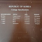 Coin Sets Of All Nations  Korea 1971- 1983 Unc 50 100 Won 1983 5 Won 1971