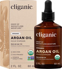 Organic Argan Oil 100  Pure Cold Pressed For Hair Face Skin 2oz