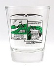 North Dakota State Scenery Green New Shot Glass Shotglass