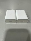 2 Pack Oem Google Usb-c Charger For Pixel 18w 3a Rapid Charge Wall Adapter White