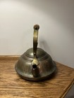 Old Dutch Vintage Brass   Copper Tea Pot With Wooden Handle Made In Portugal