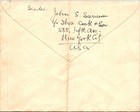 Palestine British 1930 Postal Cover Addr Usa Postmark Jerusalem