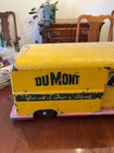 Vintage Roberts Ride On Pressed Steel  dumont Finest Television  Truck