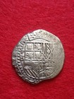 Rare 16th Century Spanish Colonial 2 Reales     Philip Ii  Potos   Mint Silver Cob