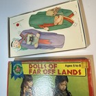 Vintage 1969 Child Guidance Paper Doll Box Set Dolls Of Far Off Lands Unused