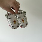 Vintage 1990s Y2k Winnie The Pooh Sandals Baby Shoes  4c Toddler Honey Pot Rare