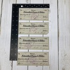 1800 s Check Lot Of 4 Chicago Felsenthal Gross Miller Bank Checks