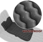 Inflatable Travel Car Air Mattress Back Seat Bed And Rest W pillows Pump And Bag