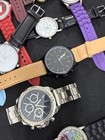  a11  Bulk Lot 25 Watches Vintage And Modern New Batteries Fossil timex ae ak