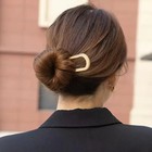 Simple U Shaped Hairpin Metal Hair Sticks U French Clips Pins Fashionab
