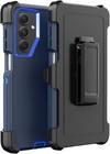 For Samsung Galaxy A17 5g Heavy Duty Defender Case Cover   3 Screen Protectors