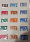 British Empire 1937 King George Vi Coronation 17 Complete Sets Colonies Mnh
