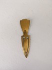 Vintage Loyal Order Of Moose Brass Colored Metal Bookmark Page Holder Robbins Co