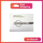 Crocsee Pack  20  Stainless Steel Wire Keychains Cable  Key Chain Rings  Heavy D