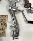 Vtg Squeezo 400ts Strainer Hand Crank All Metal By Garden Way 