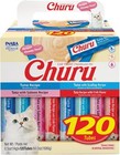 Churu Cat Treats Lickable Squeezable Creamy Pur  e W vitamin E 0 5oz 120tubes