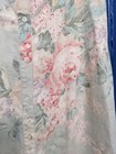 Vintage 90s Ralph Lauren Floral 100  Linen Maxi Boho Cottagecore 12 cottagerose