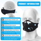 20 Pcs Dust Mask Breathable Anti Pollution Respirator Face Protection With Ac   